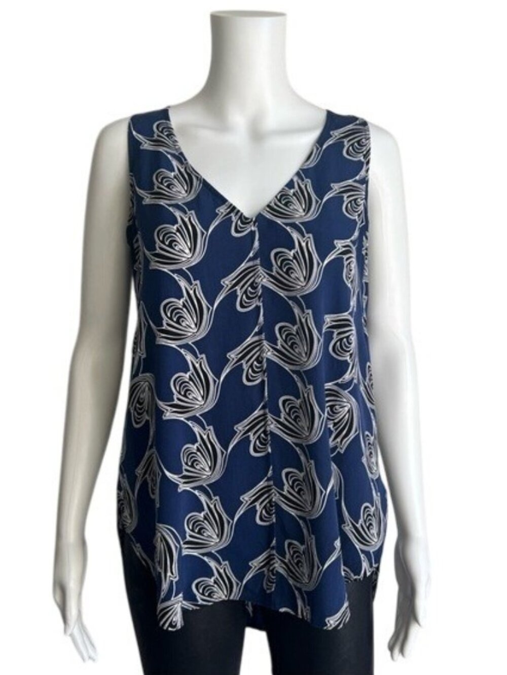 Derek Lam 10 Crosby Silk Sleeveless Top - 4